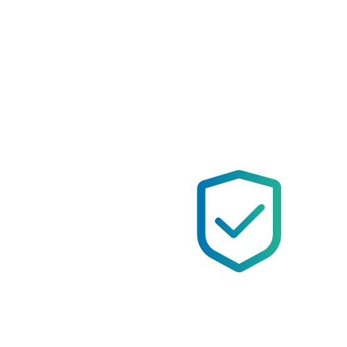 Pictogramme fichier avec bouclier numérique
